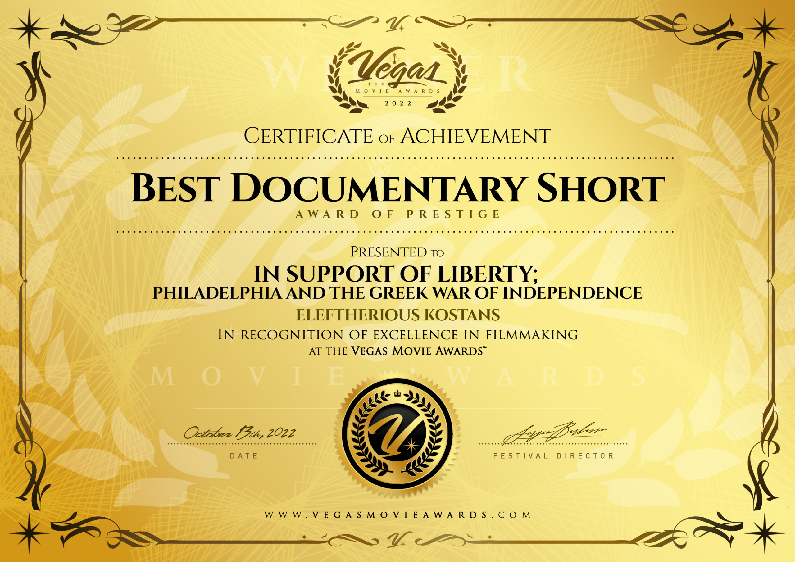 Best Documentary Short